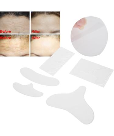 Facial Wrinkle Sticker Silicone Reusable Antiwrinkle Eye Forehead Neck Chest Pads Sticker Flexible Reducing and Smoothing Wrinkles - Buy Online on GoSupps.com