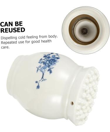 Clispeed 3ST Porcelain Moxibustion Device & Tools | Moxa Stick Holder Metal Spatula & Cupping Massage Cup | International Shipping - Buy Online on GoSupps.com