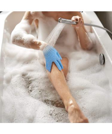Duufin 14 Pairs Exfoliating Gloves - Spa & Shower Body Scrub, Dead Skin Remover - Buy Online on GoSupps.com