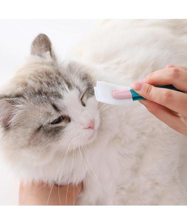 3pcs Cat Eye Cleaning Brush Portable Grooming Comb Household Cat Eye Brush Kit Tear Stain Removal Eye Care Dog Eye Comb Convenient Grooming Accessory Pets 10X1cmx3pcs Pink Greenx3pcs - Buy Online on GoSupps.com