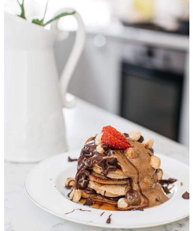 Supergood Bakery Plant Power Vegan Protein Pancake Mix - 200g Gluten-Free, Dairy-Free, All-Natural Waffle Mix - Makes 12 Pancakes - Buy Online on GoSupps.com