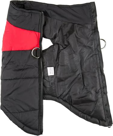 Shinmax Waterproof Winter Dog Coat | Warm Jacket for Small Medium & Large Dogs | Padded Vest with Breast Protection | Ideal for Cold Weather & Puppies - XL Red - Buy Online on GoSupps.com