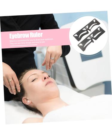 Beavorty 8 Pcs Eyebrow Ruler Eyebrow Shaping Template Fake Eyebrow Shaping Stencil Labeling Eyebrow Trimming - Buy Online on GoSupps.com