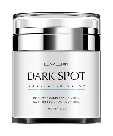 EnaSkin Dark Spot Remover Cream for Face & Body, Dark Spot Corrector Cream, Fades Hyperpigmentation, Marks, Freckles (1.7 Fl Oz) 50ML