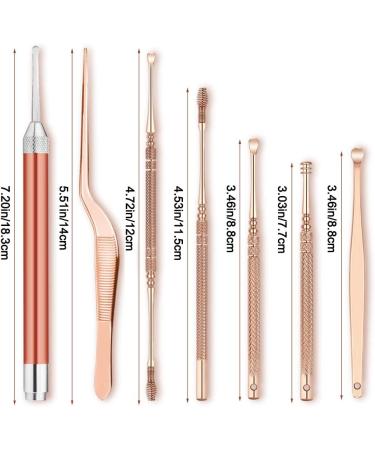 7-Piece Ear Cleansing Tool Kit with Storage Box | Ear Cleaner & Earwax Removal Set for Safe and Gentle Home Use - Buy Online on GoSupps.com