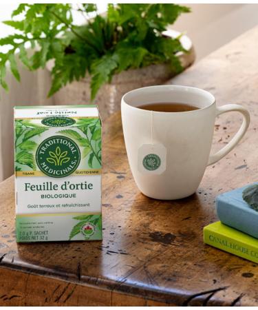 Traditional Medicinals Nettle Leaf 16 Count Tea Bags (6 Pack) Tea Nettle Leaf 16 Count (Pack of 6) - Buy Online on GoSupps.com