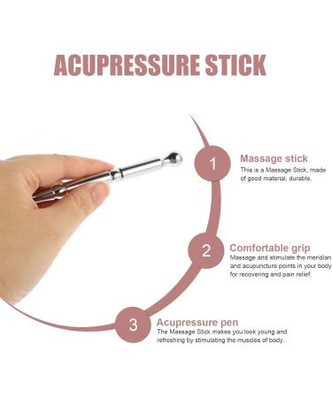 Shop Healvian Acupuncture Massage Pencil - Deep Tissue Shiatsu Stick for Self-Massage & Acupress Relief - Buy Online on GoSupps.com
