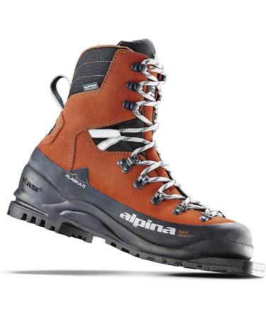 Alpina Sports Alaska 75 Leather 3 Pin Backcountry Cross Country Ski Boots - Red/Black Euro 46 - Buy Online on GoSupps.com