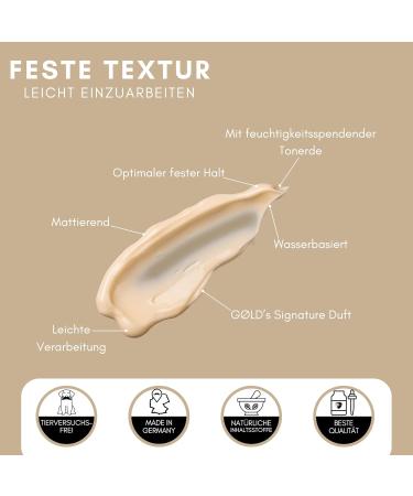 G ld's Hair Wax Matt Paste for Men - Natural Look 24H Hold Vegan - 100ml (1 Pack) - Buy Online on GoSupps.com