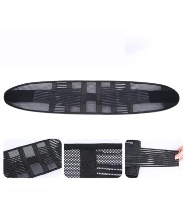 Lumbar Back Brace Adjustable Back Support Belt | Lightweight Workout Back Brace Breathable Multipurpose Lumbar Supports Accessories for Outdoor Activities Xl - Buy Online on GoSupps.com