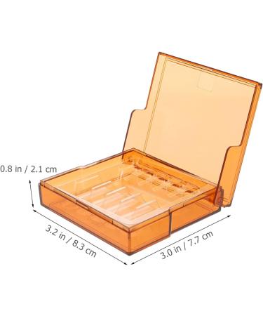 2pcs Healeved Medical Injection Storage Box - Assorted Colors 8.3X7.7X2.1cm - Buy Online on GoSupps.com