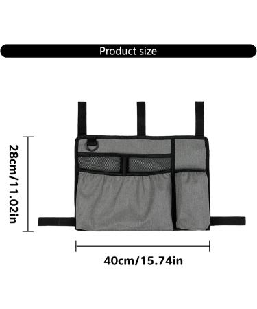 Practical Wheelchair Side Pack Storage Organizer Home Organization Space Saving Items Easy Install Armrest Bag  - Buy Online on GoSupps.com