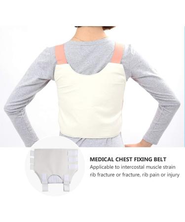 Milist Elastic Rib Belt for Men & Women | Medical Rib Bandage & Compression Vest for Broken & Slipped Ribs - International Shipping Available - Buy Online on GoSupps.com