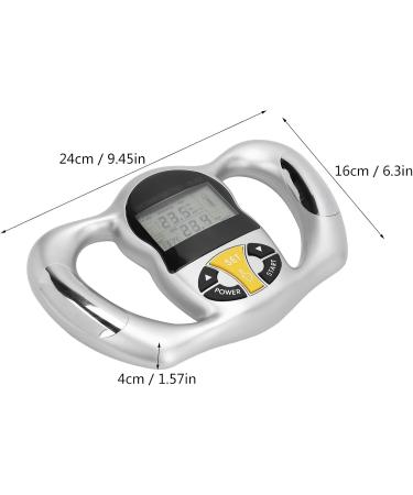 Portable Body Fat Measuring Device - Digital BMI Tester with LCD Screen for Men & Women | Home Health Monitor & Analyzer - Buy Online on GoSupps.com