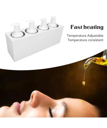 Premium Massage Oil Heater - Fast Heating Safety Features & 9-Temperature Settings | Multi-Purpose Gel Warmer for Spa & Home Use (EU) - Buy Online on GoSupps.com
