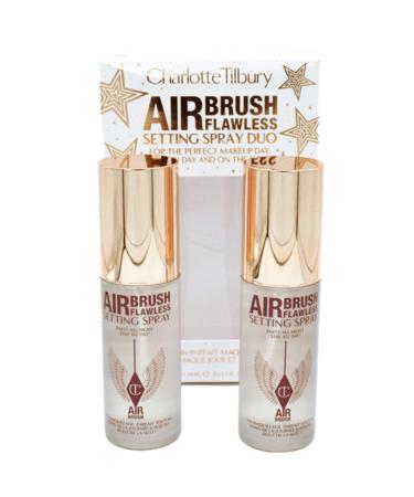 Charlotte Tilbury Air Brush Flawless Setting Spray Duo Set - 2x 1.1 oz