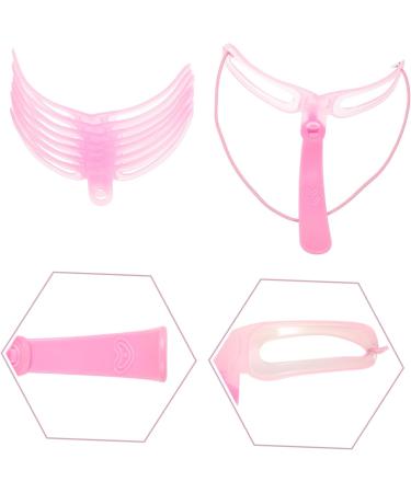 MAGICLULU Eyebrow Tools 6 Sets Eyebrow Aid Reusable Eyebrow Stencil Eyebrow Accessory Replaceable Eyebrow Stickers Travel 12X11X8CMx2pcs Pinkx2pcs - Buy Online on GoSupps.com