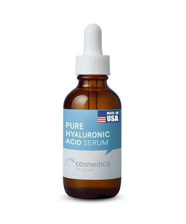 Hyaluronic Acid Serum with Vitamin B5 - Intense Hydration Anti-Aging Non-Greasy Paraben Free Face Serum - 2 oz 2 Fl Oz