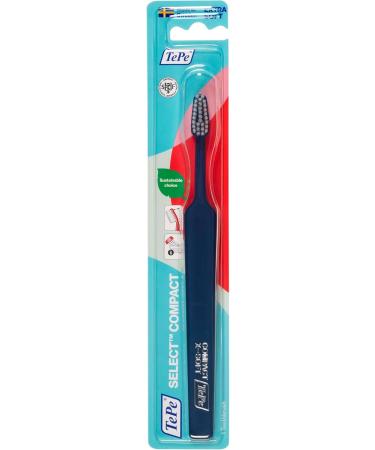 TEPE SELECT Compact X-Soft Toothbrush - Ultra-Soft Bristles Compact Design for All Ages - 3 Pack - Buy Online on GoSupps.com