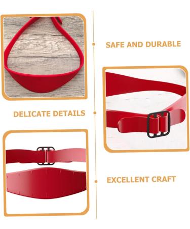  Healvian Healvian 4 Piece Haircut Shaving Template Adjustable Hair Fading Guide Neckline Shaving Template Haircut Guide Headband Adjustable Hair Trimming Guide Silica Gel Red - Buy Online on GoSupps.com