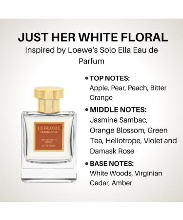 Inspired by Lo*we's Solo Ella Just Her White Floral EDP Long Lasting 12-14 Hours Perfume Spray for Women All Skin Types Cruelty Free - 1.7oz 50ml Inspired by Lo*we Solo Ella Eau de Parfum 1.7 Fl Oz (Pack of 1) - Buy Online on GoSupps.com