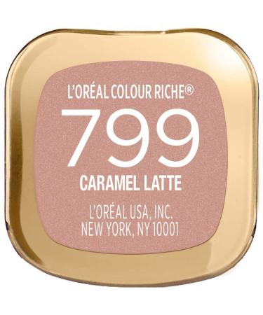 L'Oreal Paris Colour Riche Hydrating Satin Lipstick 799 Caramel Latte - 1 Count - Buy Online on GoSupps.com