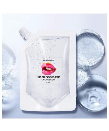 2 Pack Clear Lip Gloss Base - Moisturizing and Non-Sticky Lip Makeup Primer for DIY Handmade Lip Balms - 50ml (Pack of 2) - Buy Online on GoSupps.com