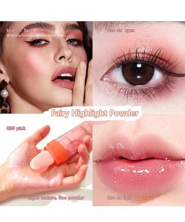 Polvo De Hadas Body Brightens Powder Highlighter - Natural Three-dimensional Face Blusher - 3 Colors - Buy Online on GoSupps.com