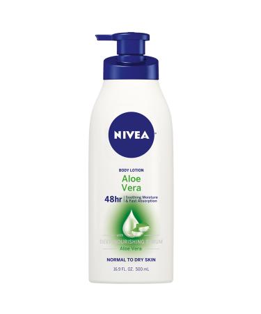 NIVEA Lotion Aloe Vera 48 Hour Pump  16.9 Ounce