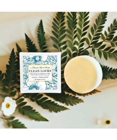 Buy Organic Cleansing Conditioner Solid Bar - Cleanse Condition & Nourish | Purple Almond - Eco-Friendly Hair Care - Buy Online on GoSupps.com