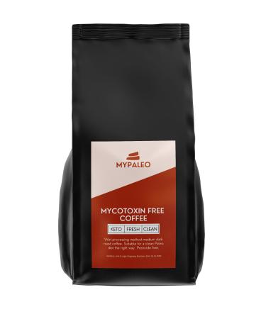 MyPaleo Strong and Dark Mycotoxin Free Coffee Fresh Roasted Clean and Natural Preworkout Pesticide Free (500g Beans)