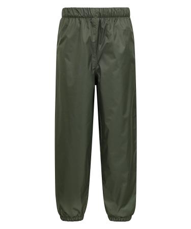 Mountain Warehouse Waterproof Fleece Lined Kids Pants - Pant 2-3T Khaki