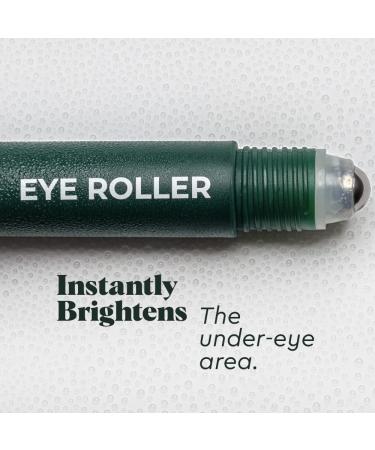 Wolf Project Under Eye Roller - Energizing Serum for Dark Circles & Puffiness - Men's Brightening Eye Cream with Caffeine, Vitamin C & Peptides (15ml) - Buy Online on GoSupps.com