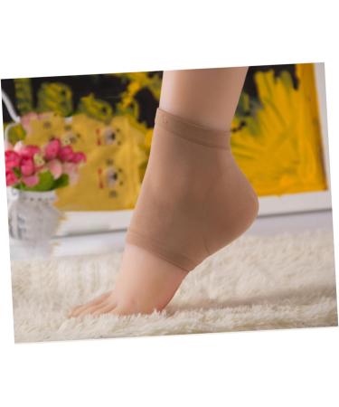 BIUDECO Heel Protectors Heel Moisturizing Cracked Heel Repair Gel Heel Guard Heel Cover Heel Moisturizer Cracked Heel Socks Open Toe Socks Dry Heel Socks Gel Heel Sleeve Half Socks Foot - Buy Online on GoSupps.com