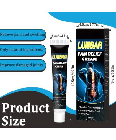 Teegxddy Lumbar Joint Pain Relieving Balm 20g For muscle injuries and joint pain - Buy Online on GoSupps.com