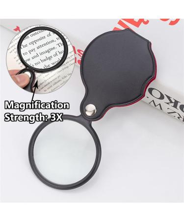 MANJIAMEI Jewelry Glasses Magnifier 30x Jewelers Loupe Magnifier Portable Jewelry Loupe Lens Watchmaker Eye Magnifying Glass for Watch Repair Magnifier Jewelry Eye Loop for Stamp Coin Collection - Buy Online on GoSupps.com