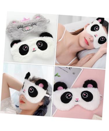Beaupretty 2pcs Panda Blindfold - Polyester Eye Mask for Sleep & Shadow Protection | International Shipping - Buy Online on GoSupps.com