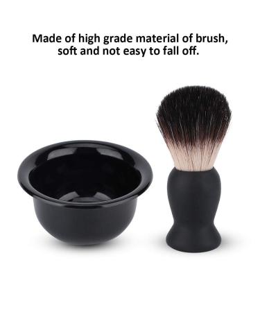 Men's Shaving Set - Stainless Steel Shaver Beard Care Kit with Holder Bowl & Brush - International Shipping - Buy Online on GoSupps.com