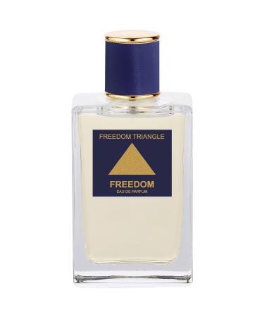 Freedom Eau de Parfum EDP Natural Spray for Men and Women- Unisex Fragrances Made in USA Veteran Owned Cruelty Free - Sweet-Citrus - Notes of Orange Pineapple Tonka Bean Campfire (100 ml)