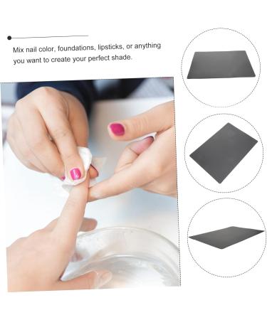 VILLCASE 5pcs Nail Polish Palette - Professional Nail Art Gel Mixing Tray Cosmetic Color Mixing Plate for Salons & Home Use - Buy Online on GoSupps.com