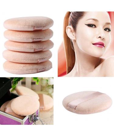 5pcs Powder Puffs Makeup Puffs Beauty Tools Professional Round Shape Makeup Powder Puffs Soft Puff - Buy Online on GoSupps.com