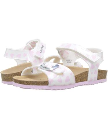 Geox Baby Girl's B Sandal Chalki | 3.5 UK Child | White Pink - Buy Now! - Buy Online on GoSupps.com