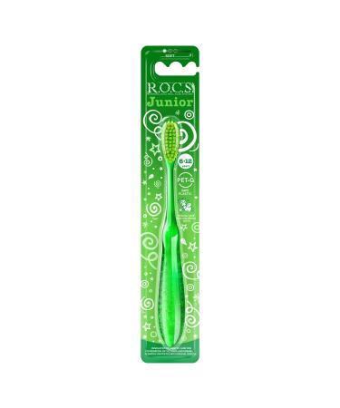 ROCS - Toothbrush - Juniors - 6 to 12 years - Safe toothbrush (color cannot be selected)