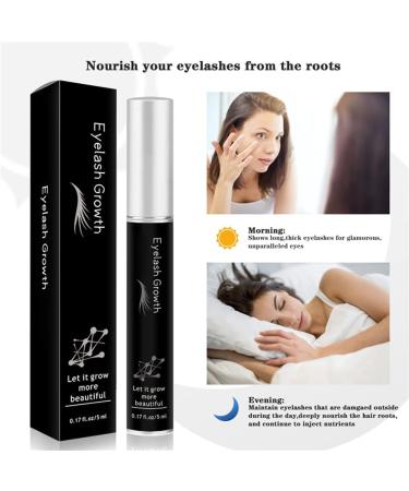  Surakey Surakey Natural Non-Irritating Eyelash Growth Serum 5ml Eyelash Eyebrow Serum Stimulating Longer Thicker Eyelashes and Brows - Buy Online on GoSupps.com