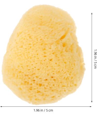 Baluue Natural Facial Sponge Round Cleansing Sponge Cosmetic Removal Sponge Portable Sponge for Facial Cleansing Exfoliating Makeup Removal - Buy Online on GoSupps.com
