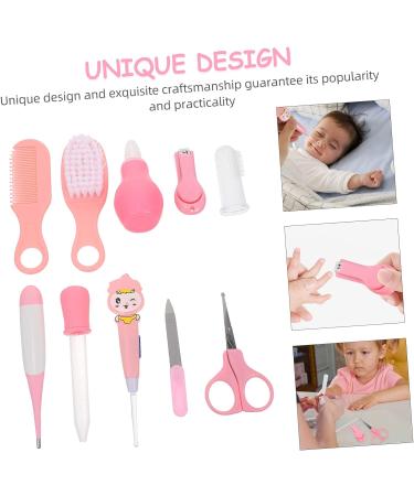Baby Nursing Kit: Healeved 1 Set Babydoll Accessories for Health & Grooming - Pink Newborn Eva Care Nasal Aspirator & Pedicure Tool - 12.5X4X2.3CM - Buy Online on GoSupps.com