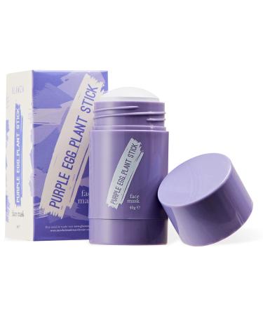 Egg Plant Face Mask GLAMZA Purifying Eggplant Mask Stick for Deep Cleansing Blackhead Control