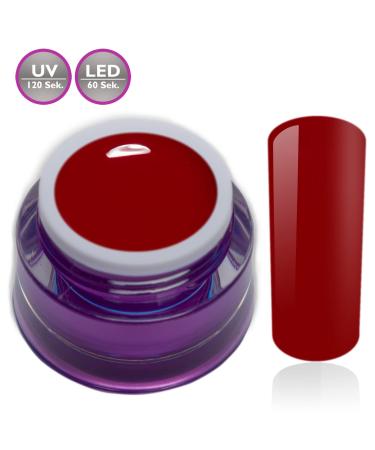 Buy Salsa Red UV LED Nail Gel - Studio Quality Color Gel - RM Beautynails 5ml - International Shipping Available - Buy Online on GoSupps.com