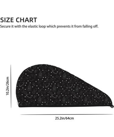 Spaceship Microfiber Hair Towel | Soft & Super Absorbent Coral Velvet Wrap for All Hair Types - Quick Dry Hair Cap for Women - Buy Online on GoSupps.com