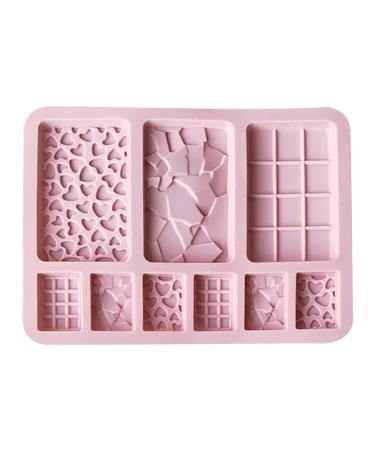 Worparsen Food Grade Chocolate Easy Operation - Flexible - Pollution Free - Pink